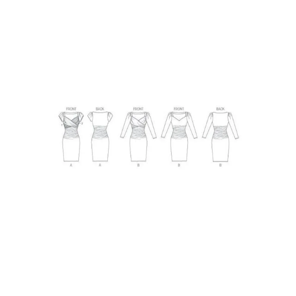 McCalls Sewing Pattern 6801‎ Dress Misses Size 8-16
